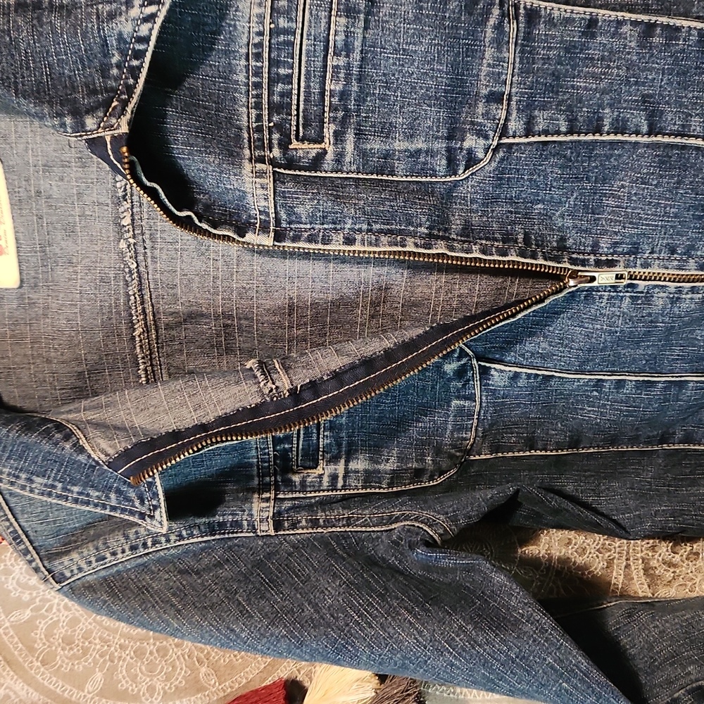 Stone Demin Jacket - Picture 4 of 6